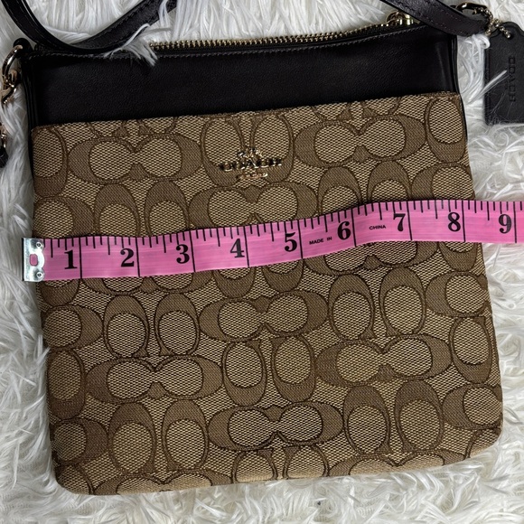 Coach Tan and Brown Crossbody Bag - Picture 11 of 12